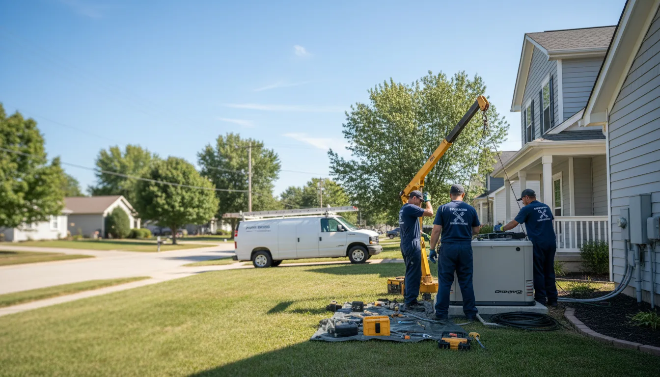 Generator Installation in Savanna, OK near me